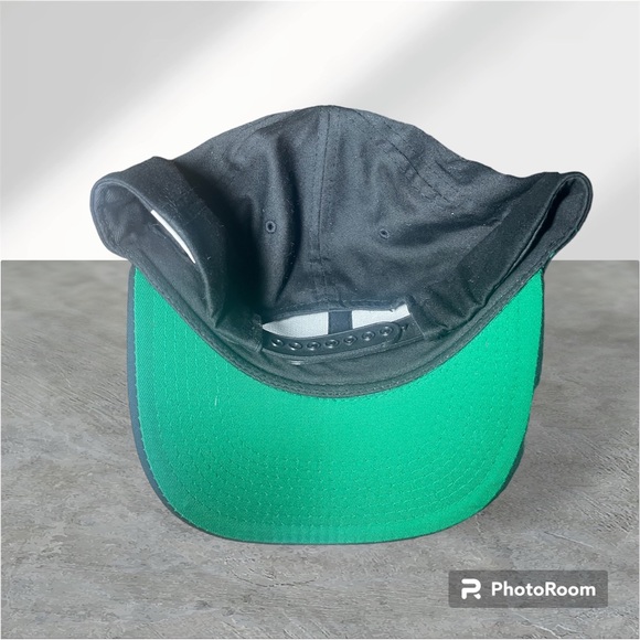 Vintage Dallas Cowboys Hat Cap New Era Snap Back Super Bowl XXVII Pro Black - Picture 5 of 5